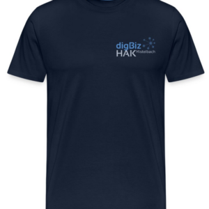 digBiz T-Shirt | Druck | dunkelblau